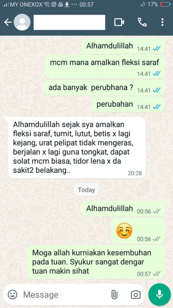 testimoni fleksisaraf 12