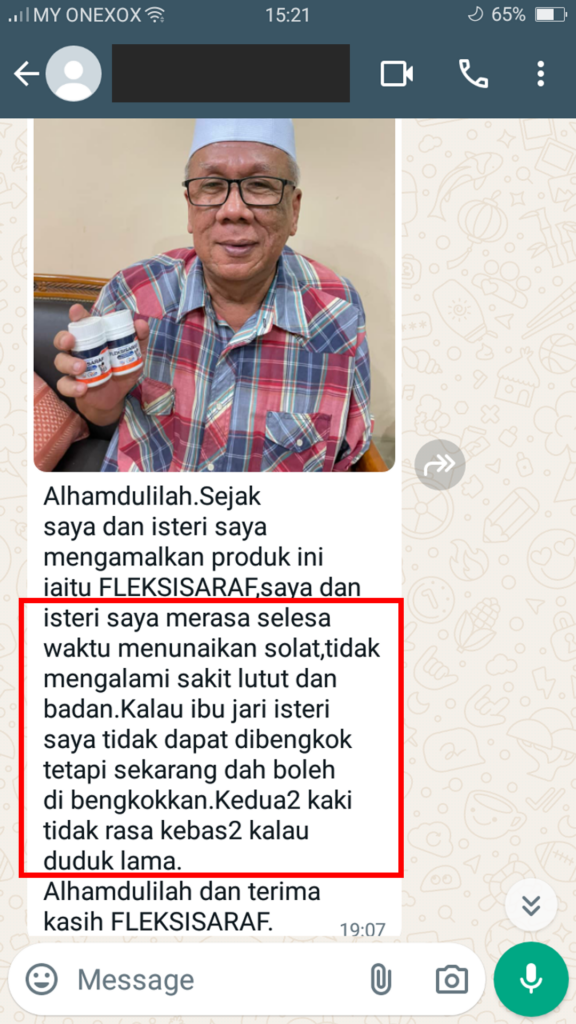 testimoni fleksisaraf 3